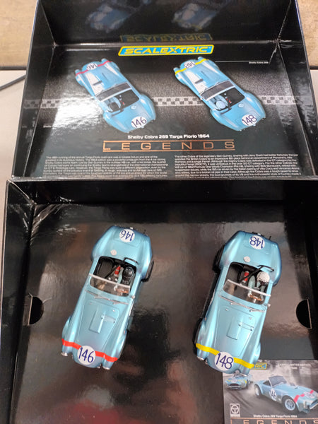 C4305A  SCALEXTRIC Shelby Cobra Targa Florio 1964 Limited Edition