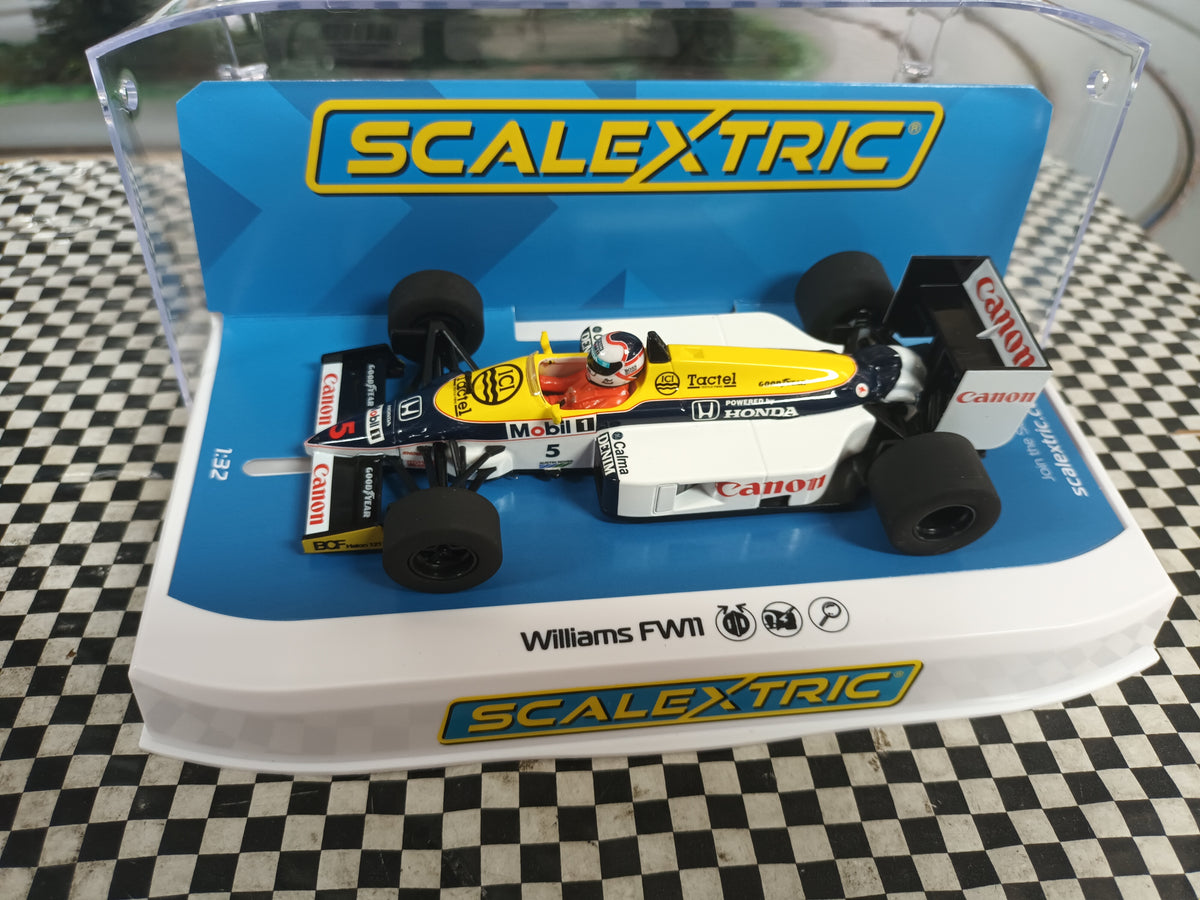 Scalextric C4318 Williams FW11 1986 British GP Mansell Scalex World