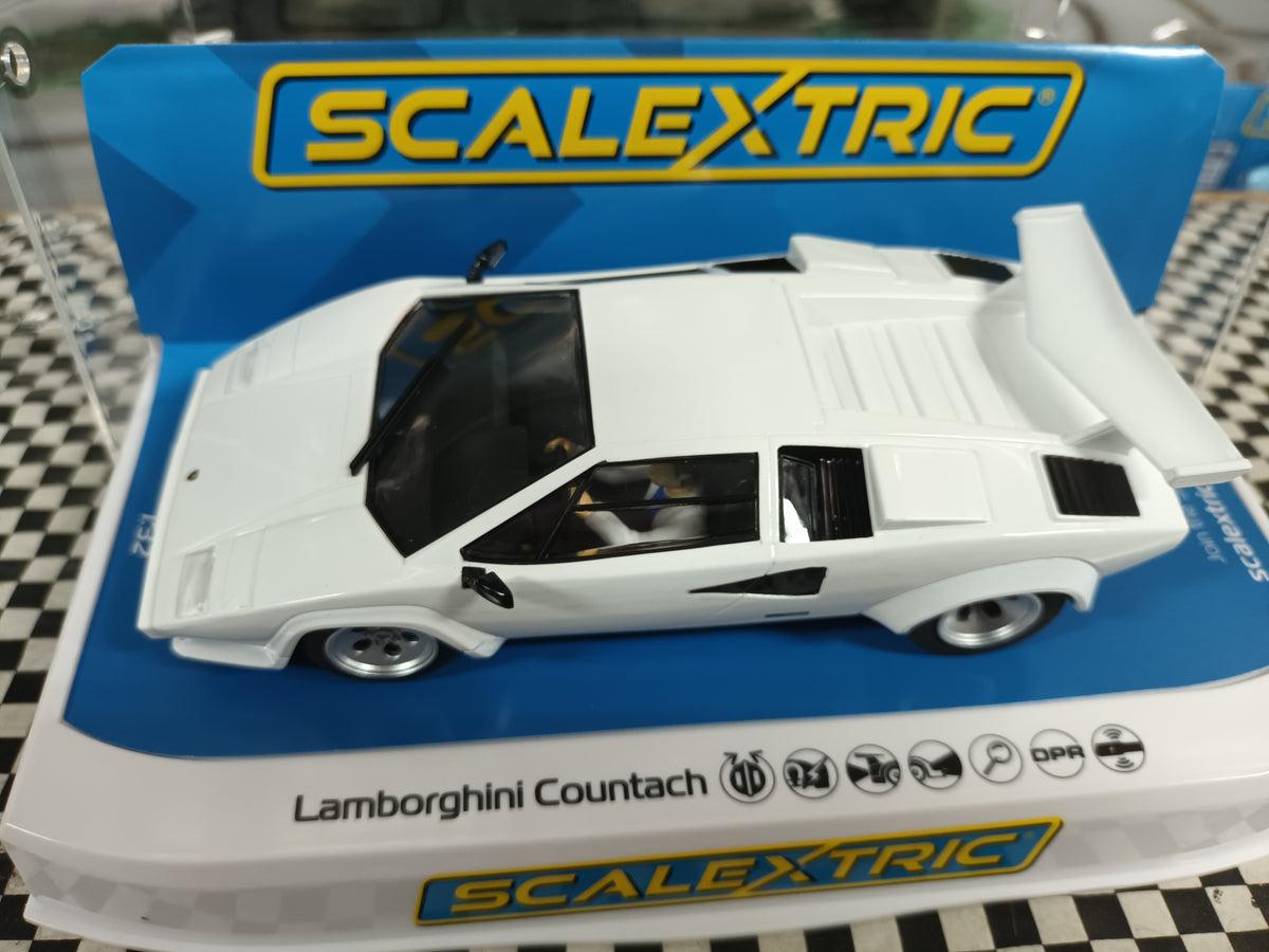 Scalextric C4336 Lamborghini Countach White Scalex World