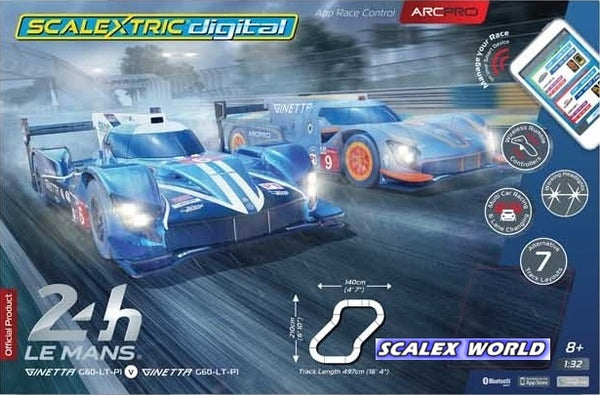 C1404 Scalextric ARC PRO Wireless Digital Le Mans Set